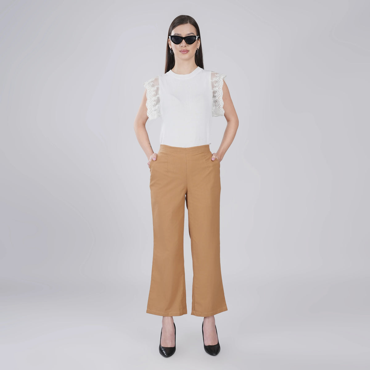 Clothier Wide Leg Cotton Pant ⭐⭐⭐⭐⭐ (12197)