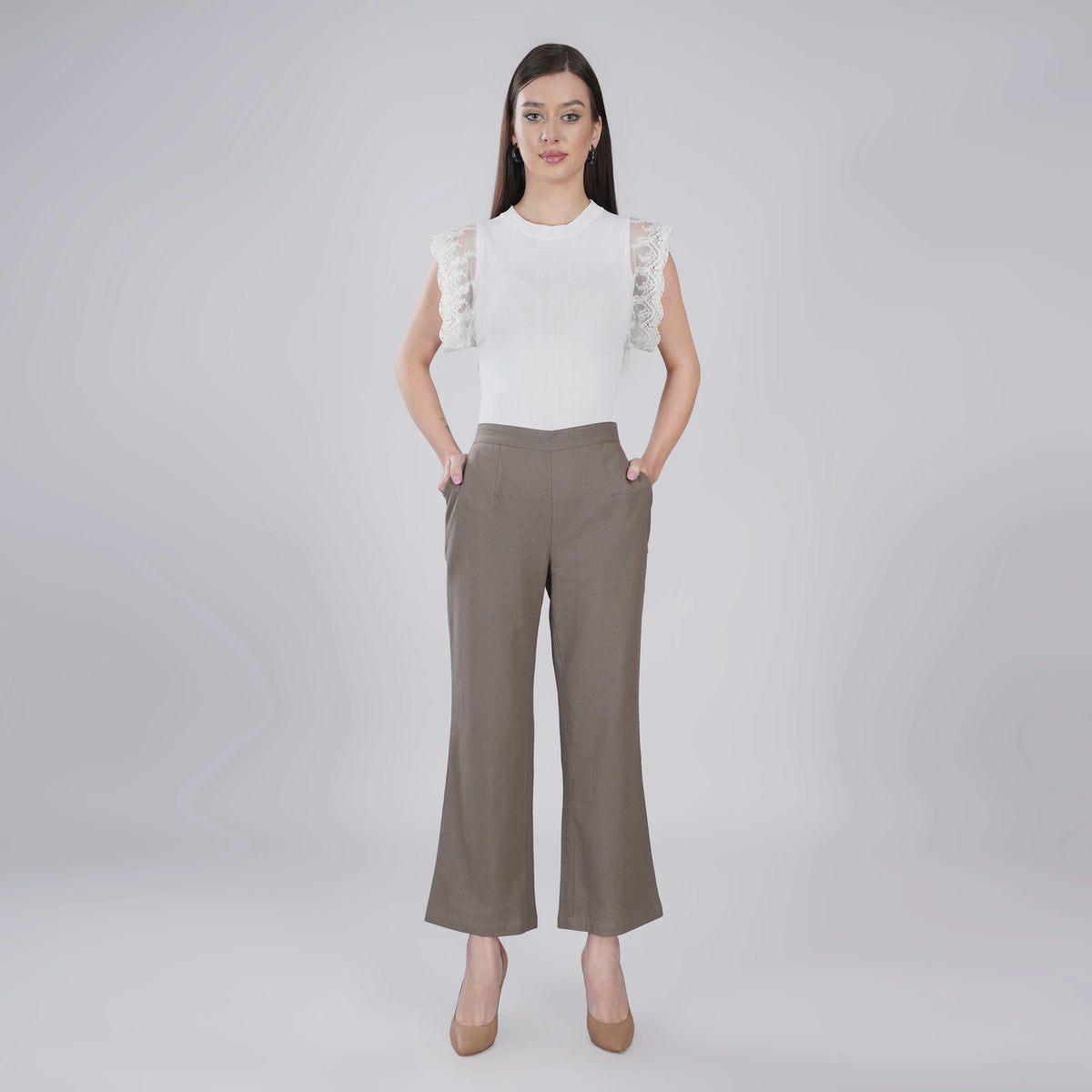 Clothier Wide Leg Cotton Pant ⭐⭐⭐⭐⭐ (12197)